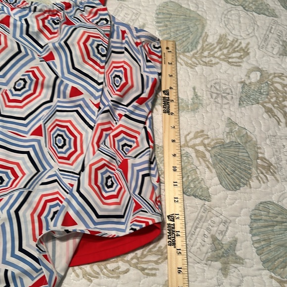 Geometric Patterned Tankini Top - Picture 6 of 6